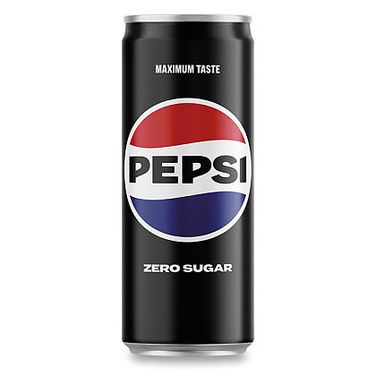 Pepsi Zero Sugar plech 0,33l